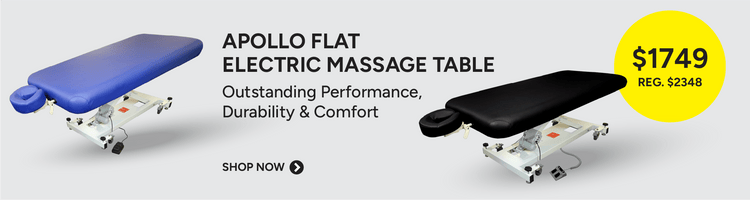 Apollo Flat Electric Massage Table On Sale 