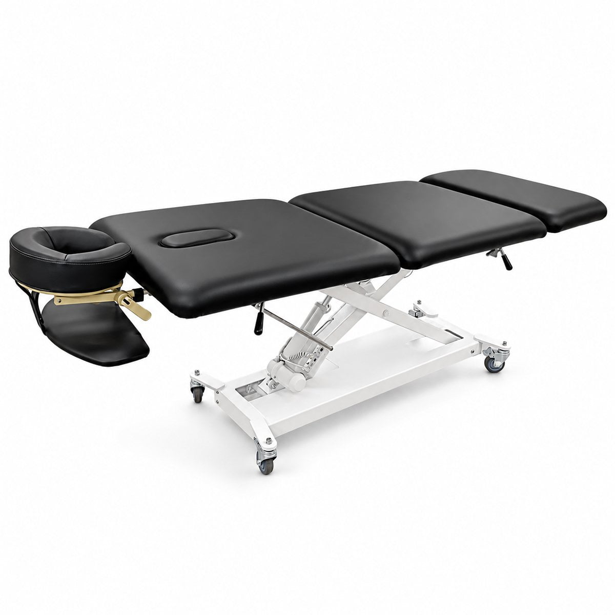 Apollo Multi-Flex electric treatment table with adjustable backrest and leg rest