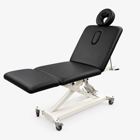 Apollo Multi-Flex electric treatment table with adjustable backrest and leg rest