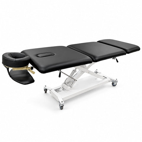 Apollo Multi-Flex electric treatment table with adjustable backrest and leg rest