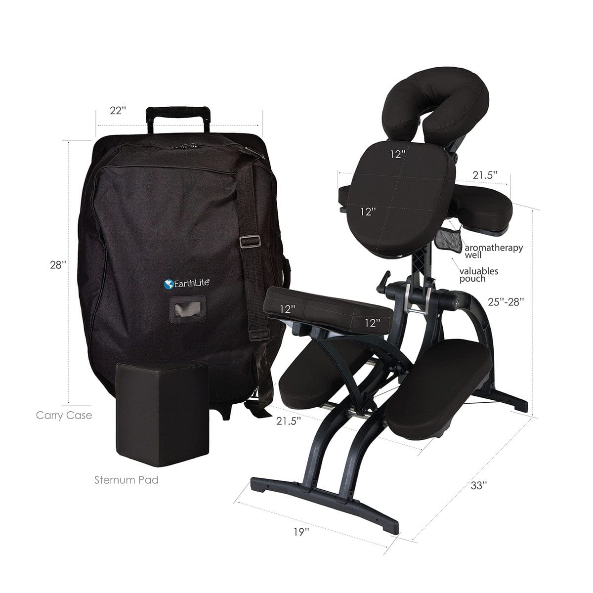 Earthlite AVILA II Portable Massage Chair