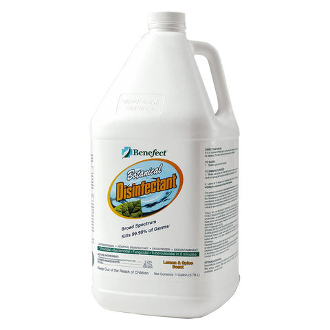 Benefect Botanical Disinfectant bottle
Ready-to-use botanical disinfectant
Intermediate-level disinfectant made with thymol Health Canada registered Benefect disinfectant Benefect disinfectant for massage therapy clinic
Botanical disinfectant for spa treatment rooms