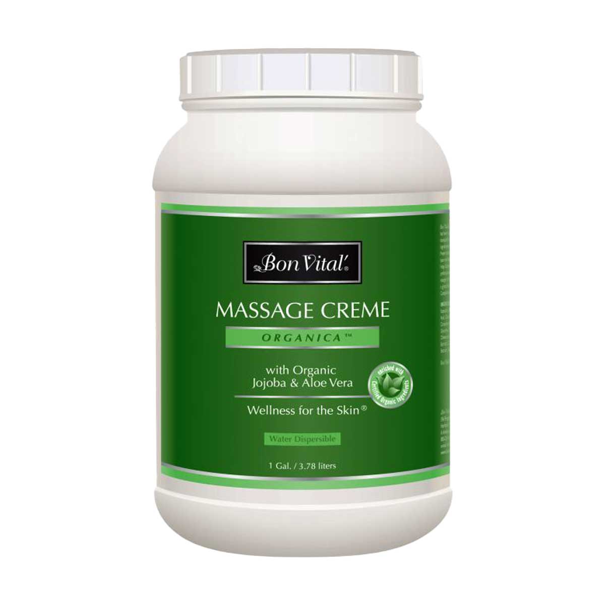 Bon Vital Organica Massage Creme  1 Gallon  