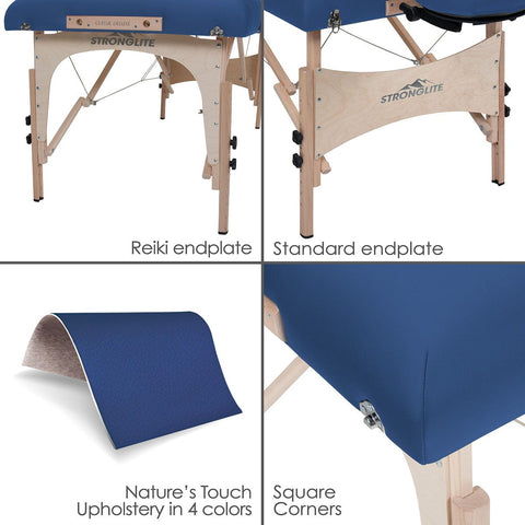 Stronglite Classic Deluxe Portable Massage Table Package