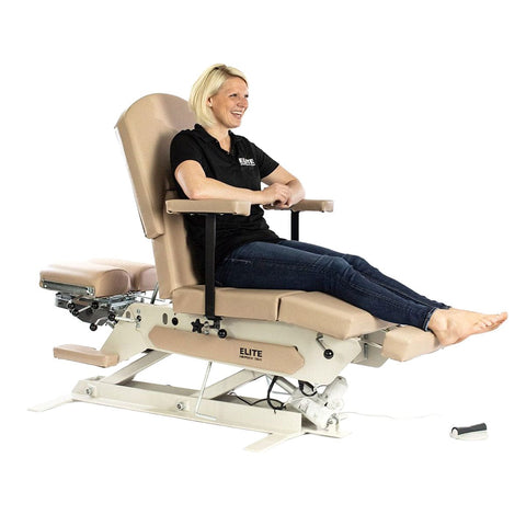 Elite hybrid adjusting chiropractic table
Electric elevation chiropractic table with hybrid conversion Hybrid chiropractic table with drops 21 inch chiropractic treatment table Chiropractic table with cordless elevation option