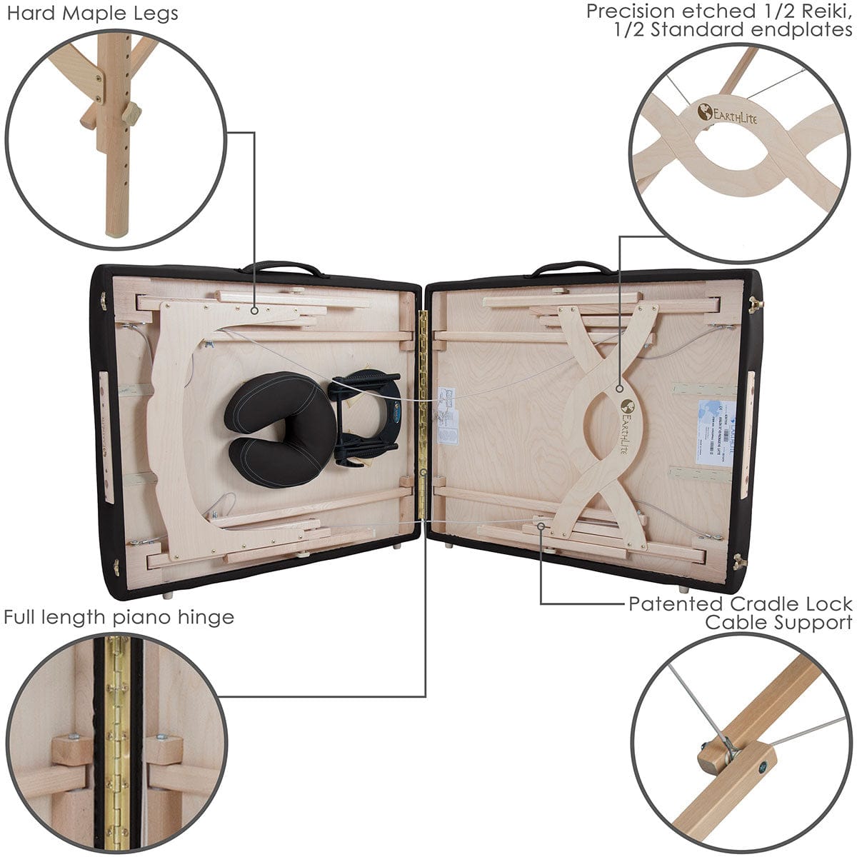 Earthlite Avalon XD Portable Massage Table Package