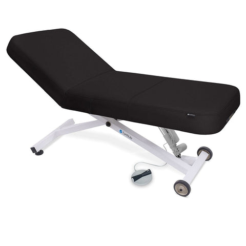 Earthlite ELLORA LX™  Black Manual Tilt Multi-Purpose Treatment Table w/Replaceable Mattress