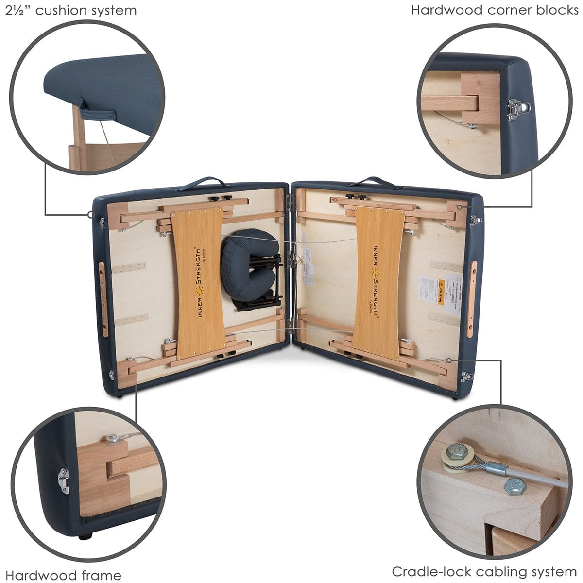 Inner Strength Element Portable Massage Table Package