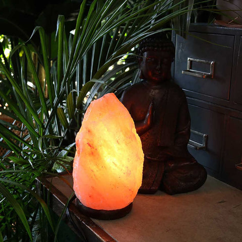 Amber Himalayan Salt Lamps (Various Sizes 1.5kg - 22kg)