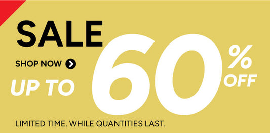 On Sale Up to 60% off