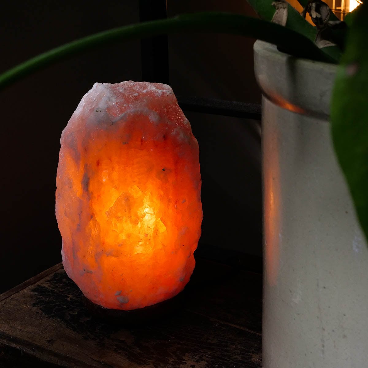 Amber Himalayan Salt Lamps (Various Sizes 1.5kg - 22kg)