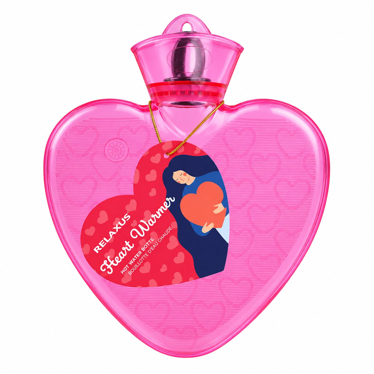 Heart Shaped Hot Water Bottle
23 cm heart-shaped hot water bottle
PVC heart-shaped hot water bottle
Compact hot water bottle for chilly evenings Heart-shaped bed warmer
Portable heart-shaped hot water bottle
Heart-shaped winter comfort accessory Hot water bottle for home relaxation