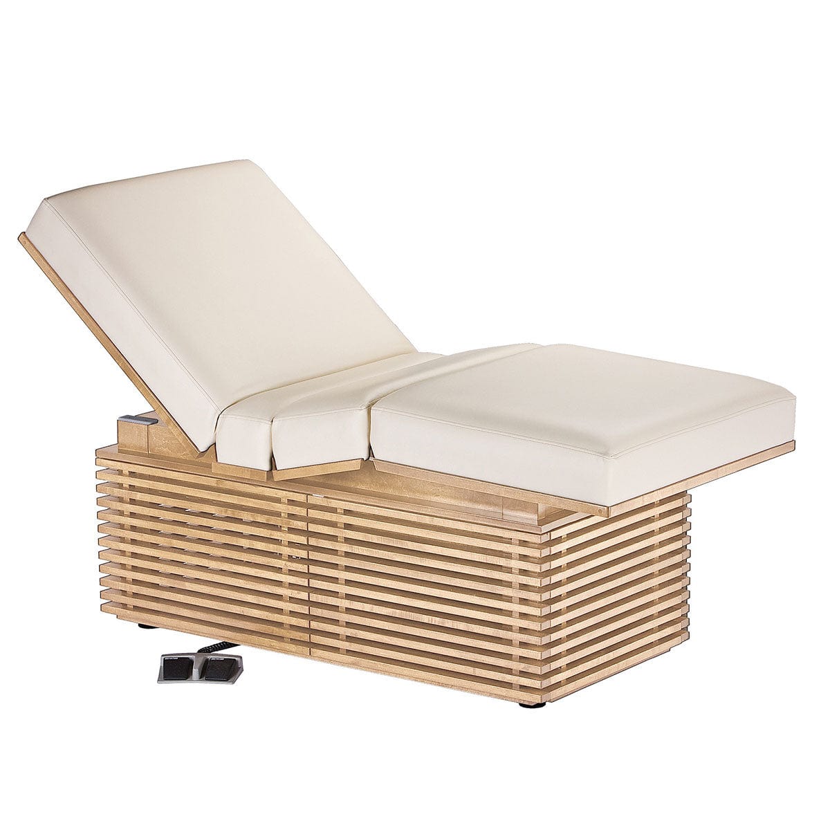 Living Earth Crafts Pro Salon Modern Cabinetry Natural Maple Spa Table