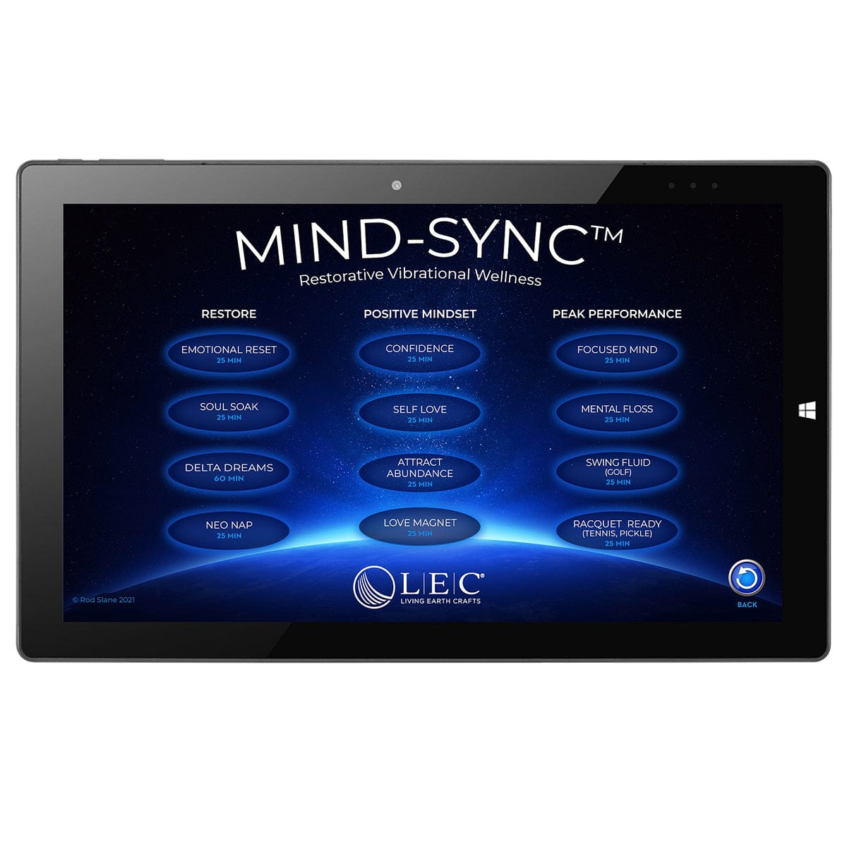 Living Earth Crafts Mind-Sync 2.0™ Harmonic Wellness Lounger
