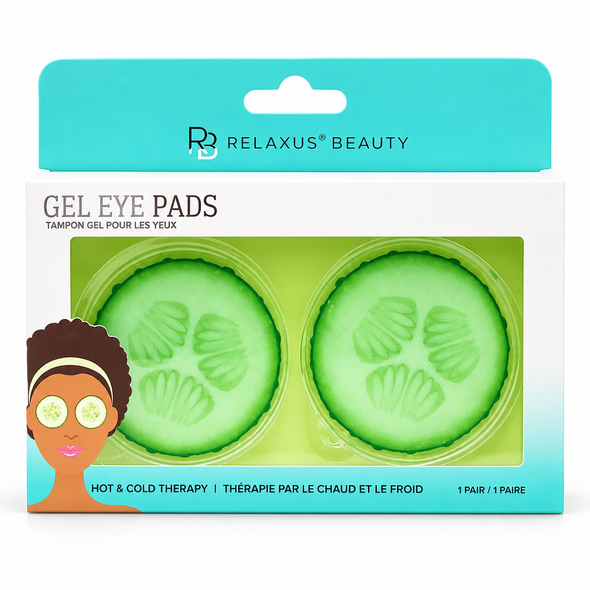Reusable cucumber hot and cold gel eye pads Cooling cucumber gel eye pads Cucumber-shaped reusable gel eye pads Pair of hot and cold cucumber eye pads Cooling gel eye pads for tired eyes PVC cucumber gel eye pads with non-toxic filling
Reusable warming cucumber eye pads
Compact cucumber gel eye pads for home or travel