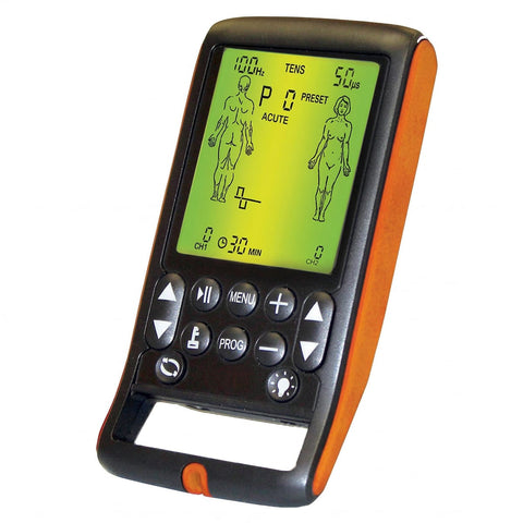 StimTec PLUS TENS and EMS unit
StimTec PLUS with carry case and accessories Dual channel TENS and EMS home unit Rechargeable TENS EMS device with electrodes
StimTec PLUS retail box contents
Portable TENS and EMS unit with USB charging 