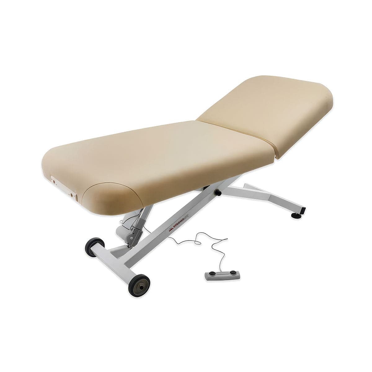 Stronglite Beige Ergo Lift Manual Tilt Treatment Table