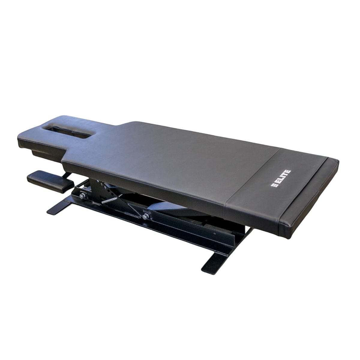Elite TET-HA Bench Table
Adjustable height treatment bench
Motorized elevation clinic table
Pump elevation chiropractic bench
24 inch wide cushioned treatment table
Cordless powered medical bench table