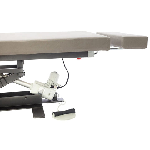 Elite TET-HA Bench Table
Adjustable height treatment bench
Motorized elevation clinic table
Pump elevation chiropractic bench
24 inch wide cushioned treatment table
Cordless powered medical bench table