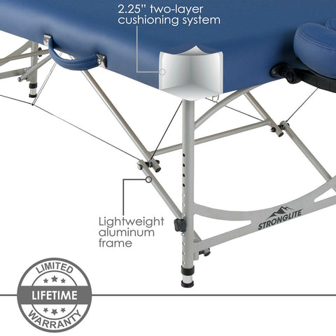 Stronglite Versalite Pro Aluminum Portable Massage Table Package