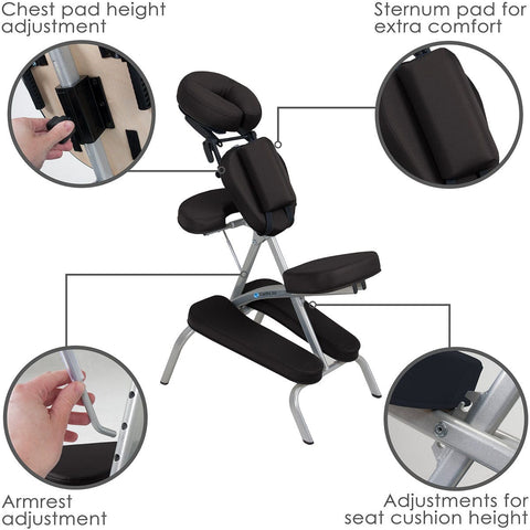 Earthlite Vortex™ Portable Massage Chair Package