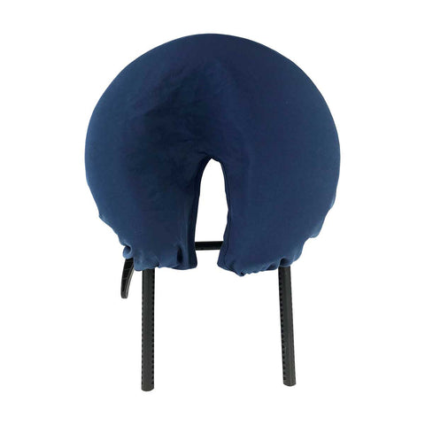 Blue Microfiber Fitted Face Cradle Covers