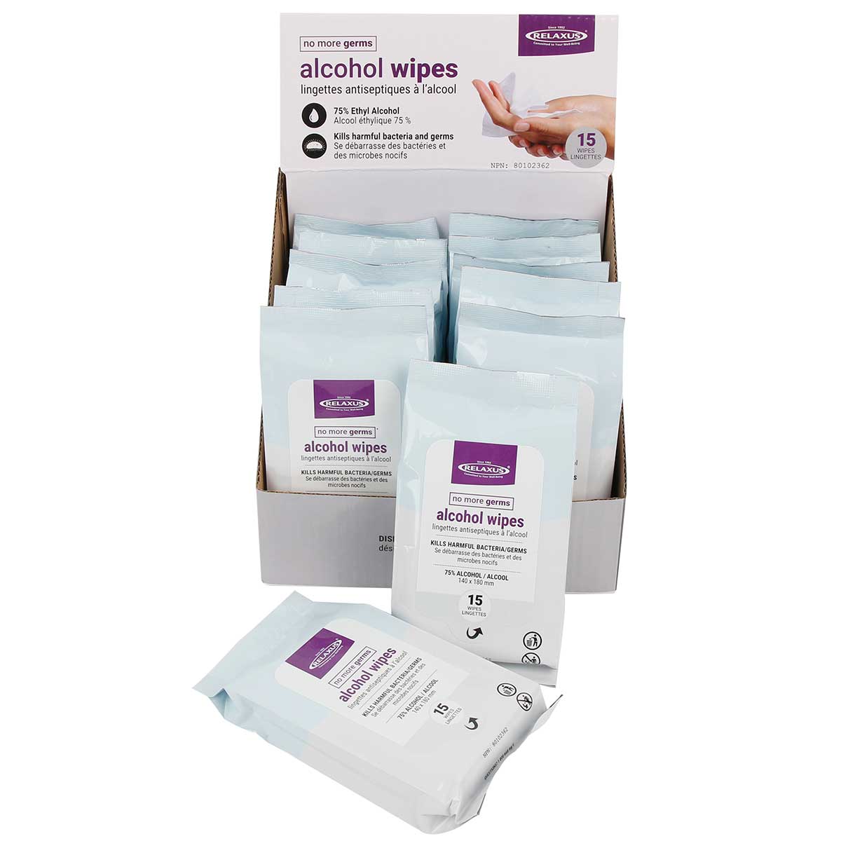 Anti-Bacterial Cleansing Wipes
