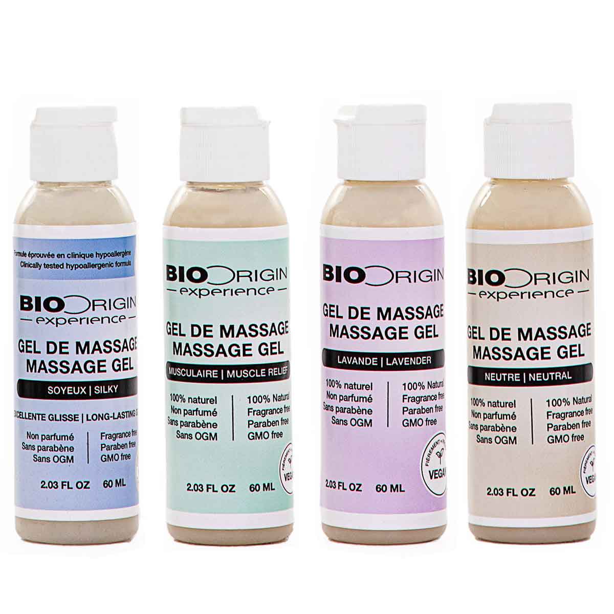 Bio Origin Experience Massage Gel Trial kit