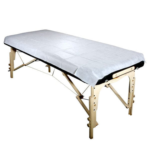 Disposable Waterproof Massage Table Flat Sheets Set of 10