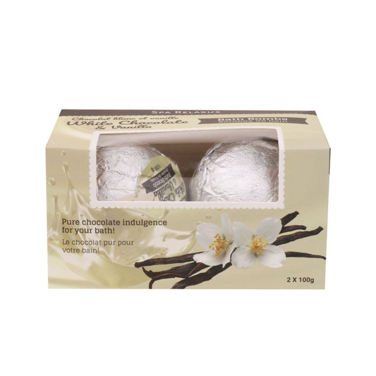 Luxury Chocolate Bath Bombs Gift Set (2 x 100 g)