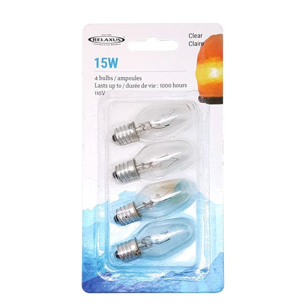 Wholesale 4-Pack Clear 15 W Light Bulbs - Package of 12
