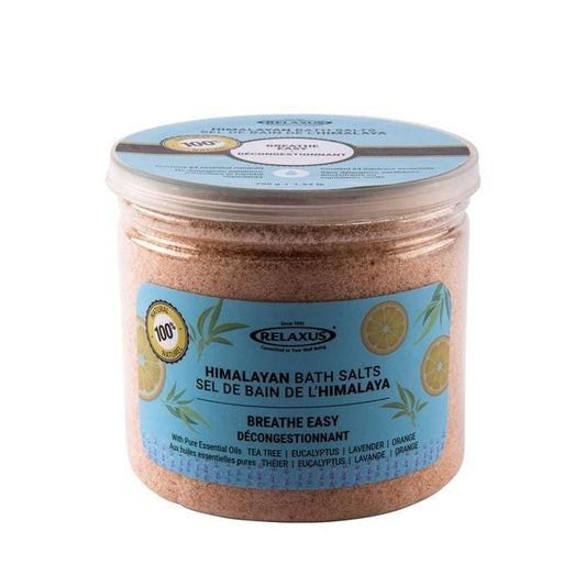 Breathe Easy Himalayan Bath Salt Jars (700 g)