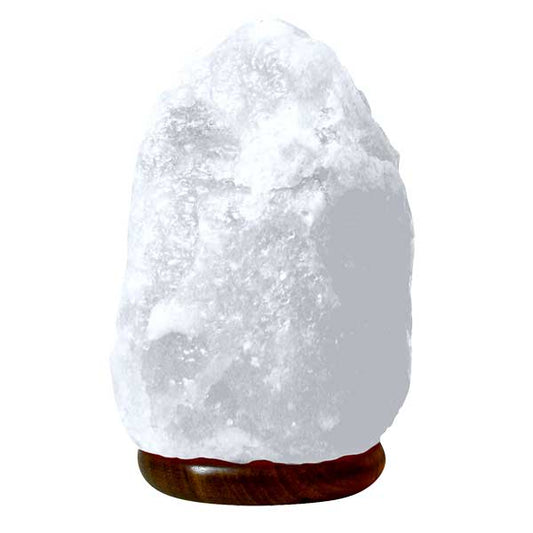 Himalayan White Salt Lamps (Various Sizes 1.5kg - 5.0kg)