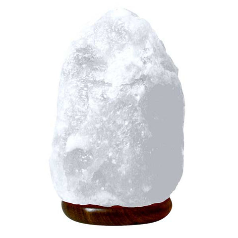 Himalayan White Salt Lamps (Various Sizes 1.5kg - 5.0kg)