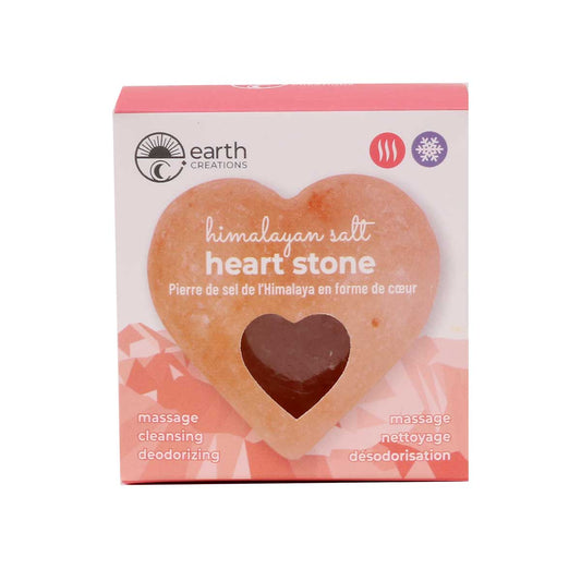 Himalayan Salt Heart Stone Displayer of 12