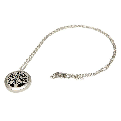 Aromatherapy Tree of Life Locket Necklace