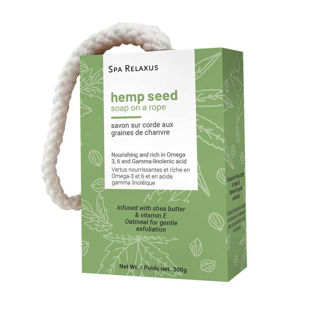 Hemp Soap on a rope (300 g)