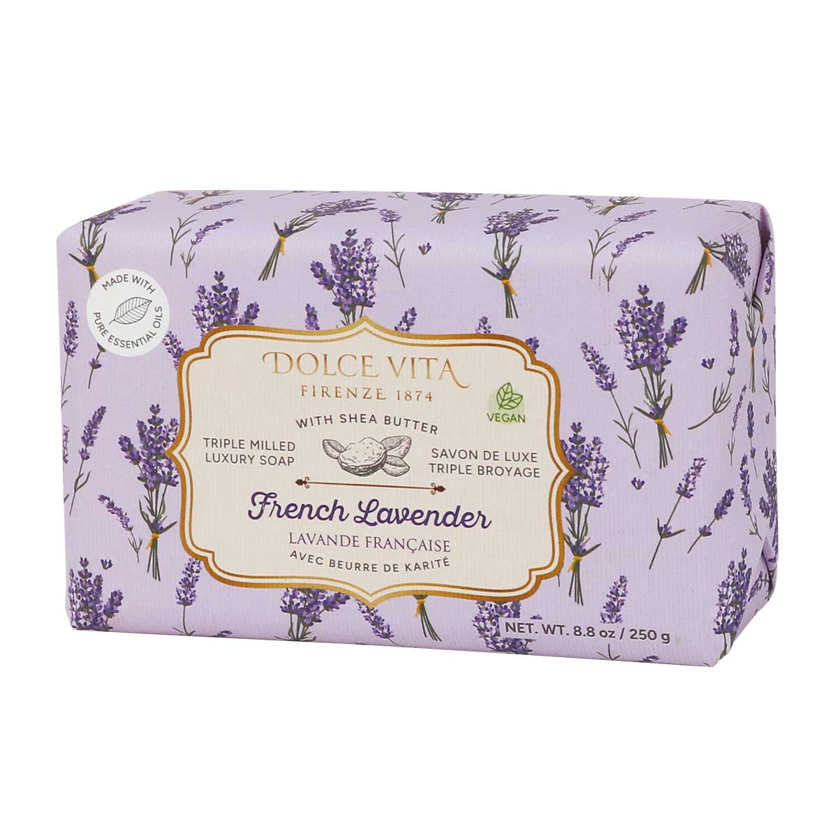 Dolce Vita Triple Milled Luxury Soaps with Shea Butter 
