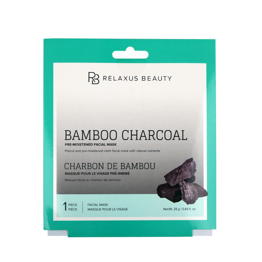 Bamboo Charcoal Facial Mask - Displayer of 12