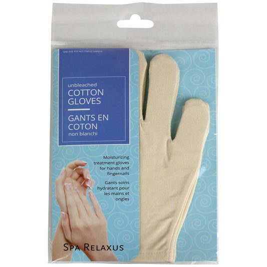 Natural Unbleached Moisturizing Gloves