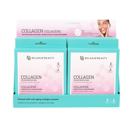 Collagen Face Masks - Displayer of 12