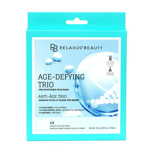 Age-Defying Trio Face Masks - Displayer of 12