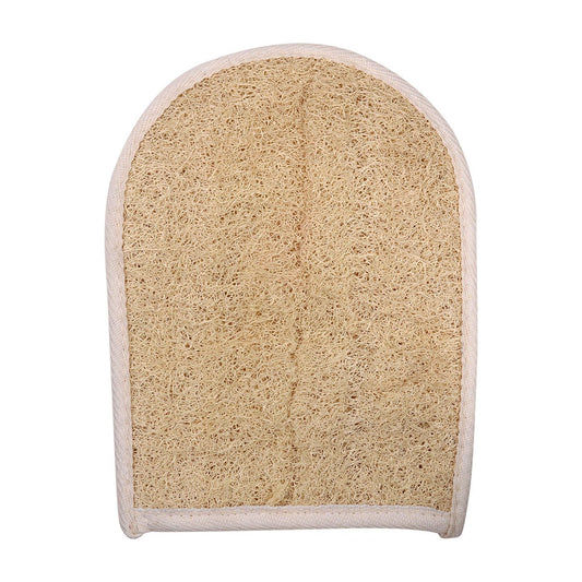 Vegan 2-IN-1 Loofah Bath Mitt with Hanging Loop