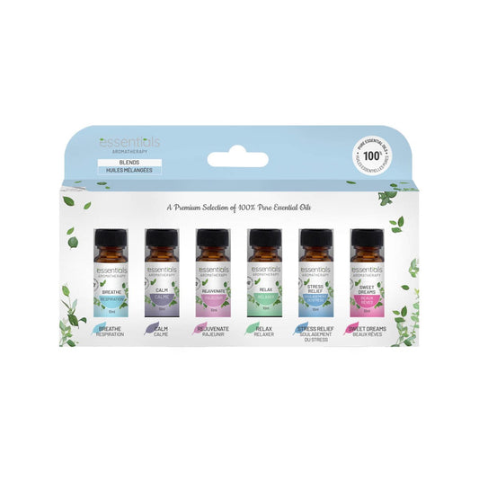 Essential Oil Blends Gift Set (6 x 10 ml Bottles)