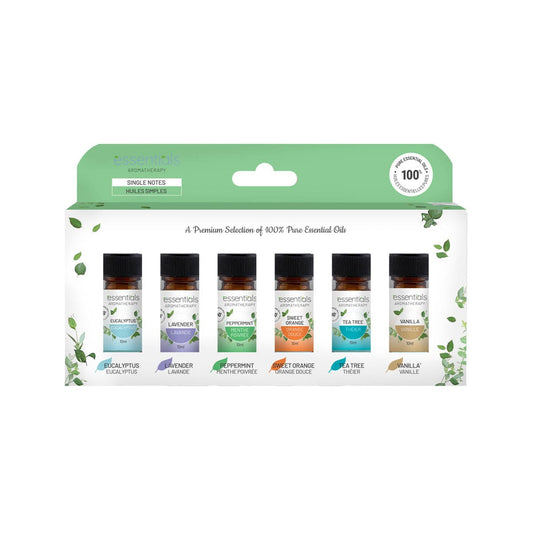 Essential Oils Gift Set (6 x 10 ml Bottles)