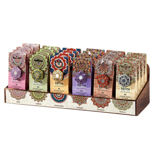 Karmascents Incense Cones Displayer of 24