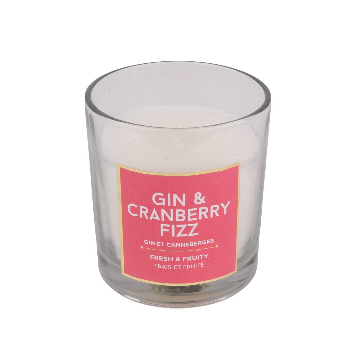 Soy Wax Scented Candles Gin & Cranberry Fizz