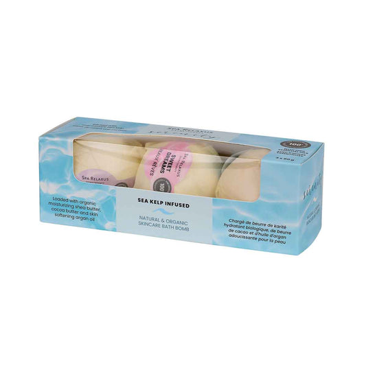 Serenity Bath Bombs 3 Piece Gift Set