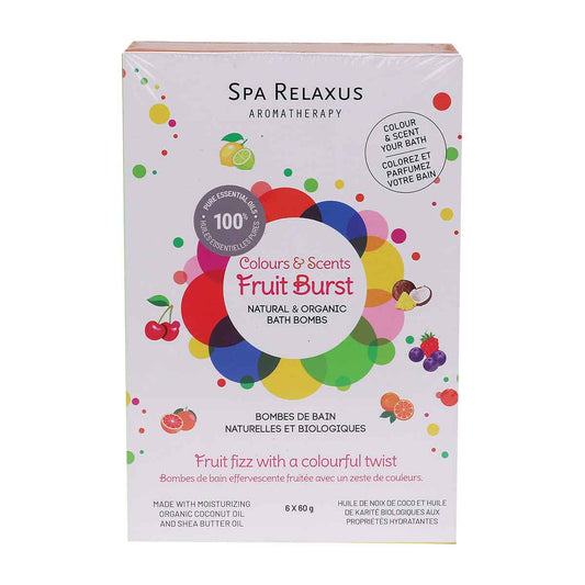 Fruit Burst Bath Bombs (6 x 60g)