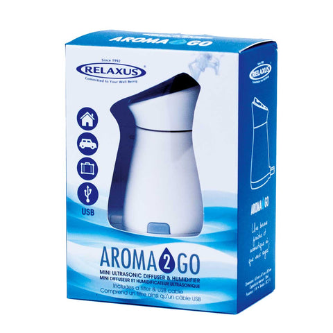 Aroma2Go Mini Essential Oil Diffuser With USB Cable